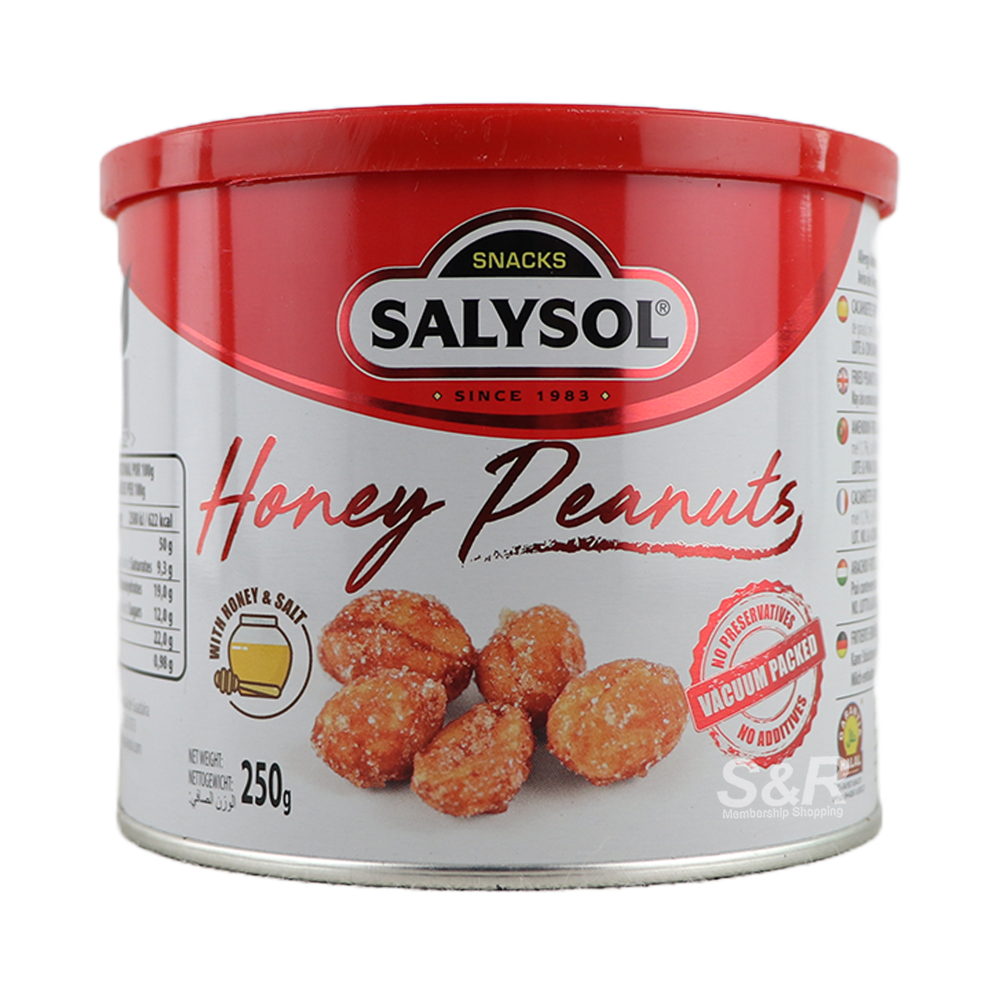 Salysol Honey Peanuts 250g